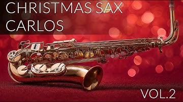 Smooth Jazz Christmas Carols Vol. 2 ❄️ Saxophone Jazz Music for Cafe, Study & Work