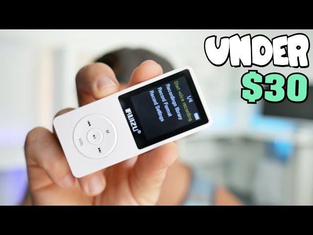 This Thing is Amazing & Dirt Cheap! Ruizu Mp3 Player 2018 class=