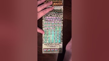 $8 Million Money Maker Scratch Off Ticket NC Lottery Scratcher #moneymaker #milliondollar #scratch