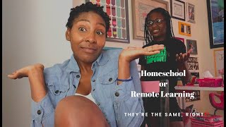 5 Differences Between Remote Learning & Homeschool |Teacher + Homeschooling Mom Perspective
