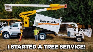 Guilty of Treeson Tree Service! I Finally Bought a Bucket Truck!?