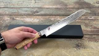 Unboxing the Miyabi bread knife, 23 cm - 5000 MCD (34376-231)
