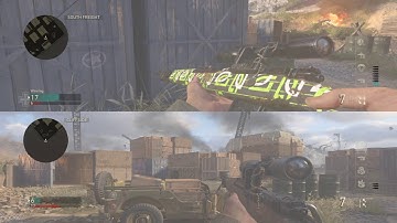 Ww2 1v1 split screen ownage last kill i was top screen