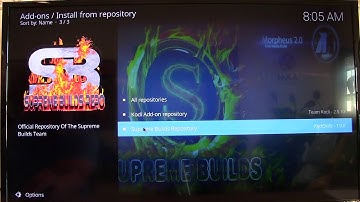 Installing the Titanium Build (Template) from Supreme Builds