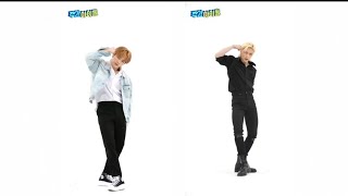 [Comparison Dance] Stray Kids (MANIAC) Lee Know and Hyunjin