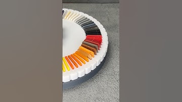 Filament Swatch Stand🤩#layerworks #filament #rotating #swatch #stand #colours #useful #helpful