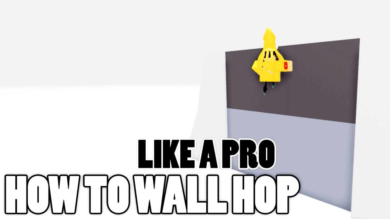 Read Desc How To Wall Hop Tutorial Like A Pro Roblox Glitches Youtube - how to wall hug in roblox