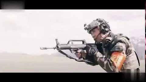 中國武警Chinese Armed Police Norinco TYPE 95-1 Assault rifle & QSZ 92 Pistol