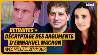 RETRAITES : DÉCRYPTAGE DES ARGUMENTS D’EMMANUEL MACRON