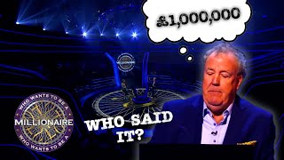 Who Said All Dreams Were Wish-Fulfilment? |  Who Wants To Be A Millionaire?