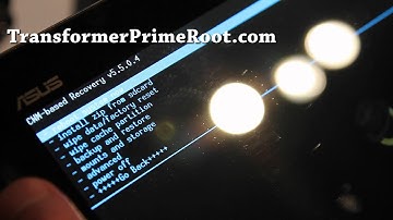 How to Backup/Restore ROM on Rooted Transformer Prime!