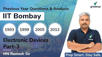 Electronic Devices | Previous Year Questions & Analysis | GATE 2021 | Part 3 | Gradeup