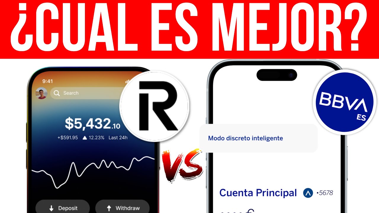 REVOLUT VS BBVA ¿CUAL ES MEJOR? || COMPARATIVA Pros y Contras🔴 - YouTube