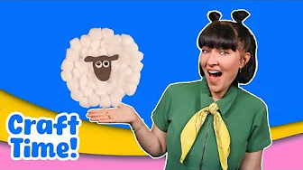 Easy Craft for Kids | Sheep Toy + Mary Had a Little Lamb