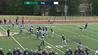🏈 Gallaudet Football 🆚 Greensboro (09/28/2019)
