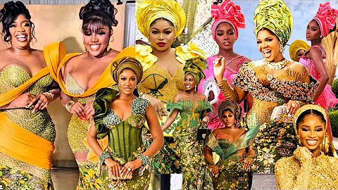 🔥🔥 NOLLYWOOD / CELEBRITIES BEST DRESSED AT JP2025 TRADITIONALWEDDING