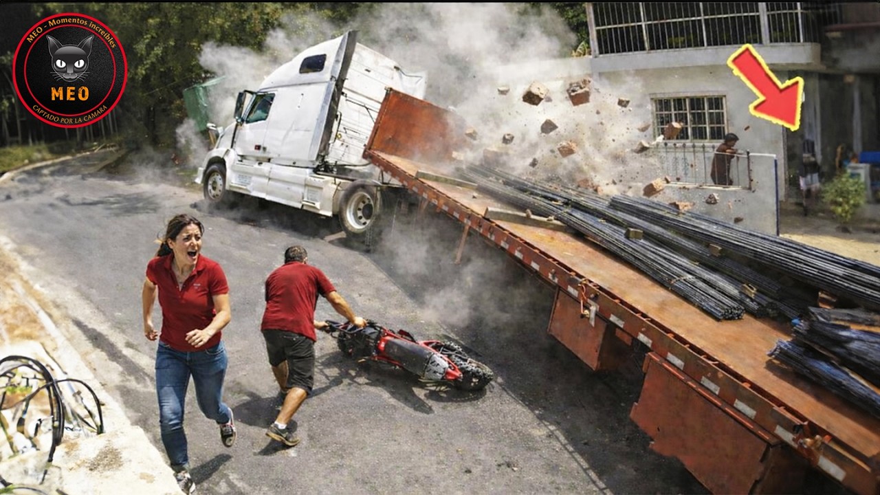 Momentos Impactantes De La Vida Real Captados Por Cámaras De Seguridad