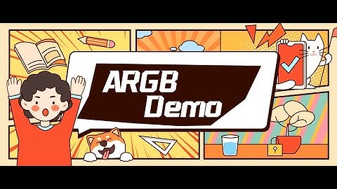 megawin_ARGB Demo