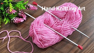 PERFECT An unusual knitting stitch! very easy and beautiful knitting pattern