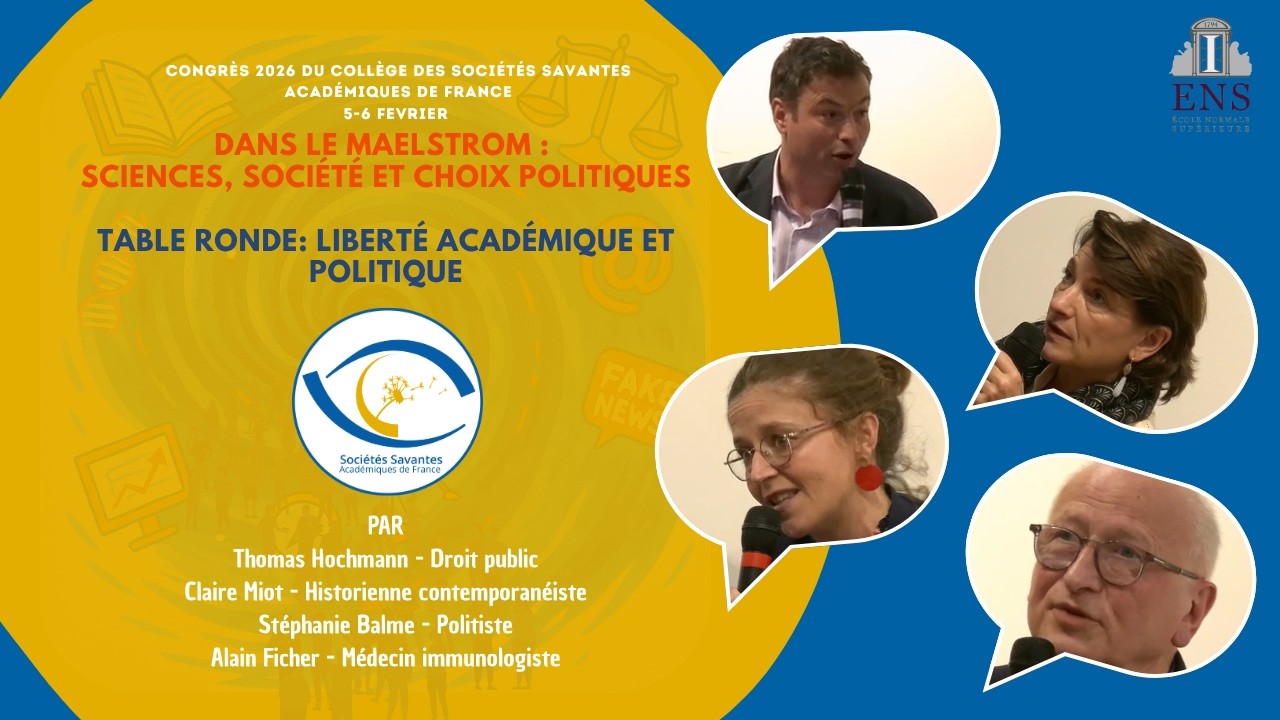 Table ronde 3 - Liberté académique et politique