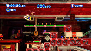 Sonic Generations (360) - Planet Wisp: Act 1: "Goal Post Juggle 2" Playthrough (S-Rank)