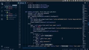Python/Kivy POS System Part 4:Admin Dashboard(Part 23)