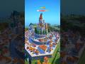 I Built a Perfect KINGDOM for Villagers 😳🏰 #minecraft #shorts