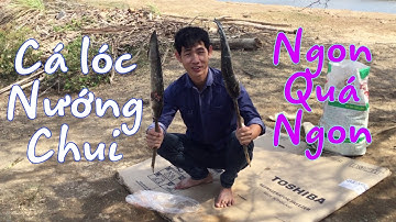 CÁ LÓC NƯỚNG TRUI RƠM ĐẶC SẢN MIỀN TÂY QUÊ TÔI
