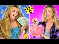 RICH STUDENT VS BROKE STUDENT. Funny School Rich Girl vs Poor Girl Situations by Totally WOW