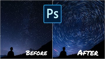 Auto Create Star Trail in Photoshop || Photoshop Editing Tutorial By G.M Photography