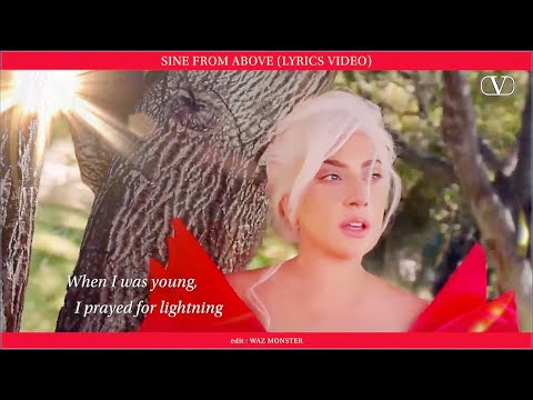 Lady Gaga Sine From Above Voce Viva Lyrics Video Youtube