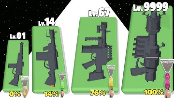 Clear And Shoot - Level Up Weapon Max Level Gameplay