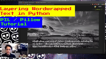 Typesetting in Python - Word wrapping basics for developers - Developer hints, for beginners, PIL