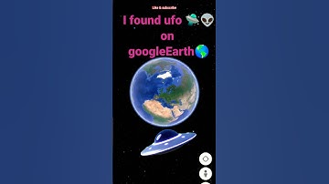 I Found Ufo 🛸👽 on GoogleEarth Studio🌍|Scary in google#Shorts #world#reels#scary#finduniqueworld