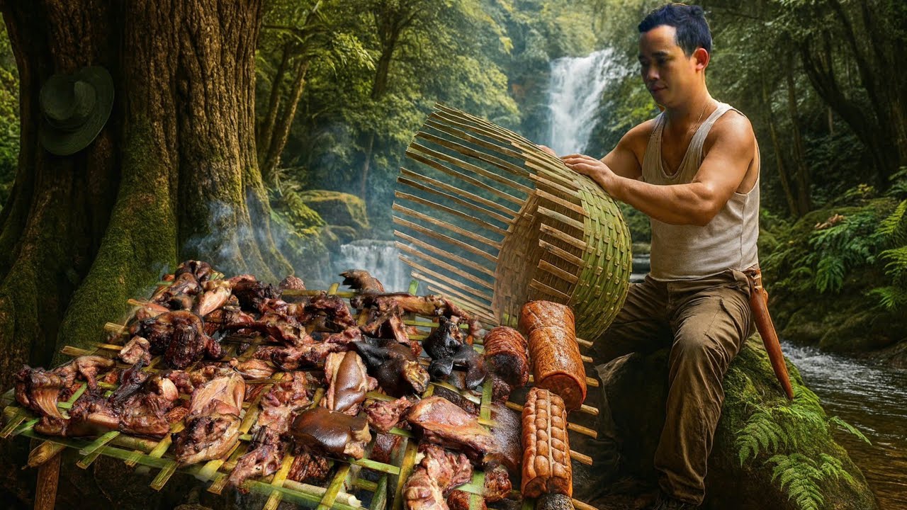 CEO leaves city for the woods: Trapping wild boar and smoked meat, Living off the grid