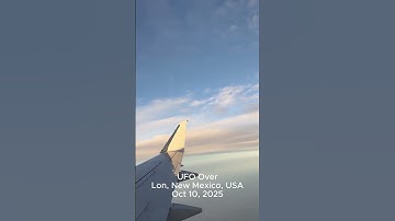 Pilots See UFO Over Lon, New Mexico Oct 10, 2025, UAP Paranormal sighting news. Aliens love jets.