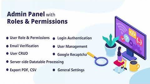 Admin Panel with Roles & Permissions | Codecanyon Scripts and Snippets