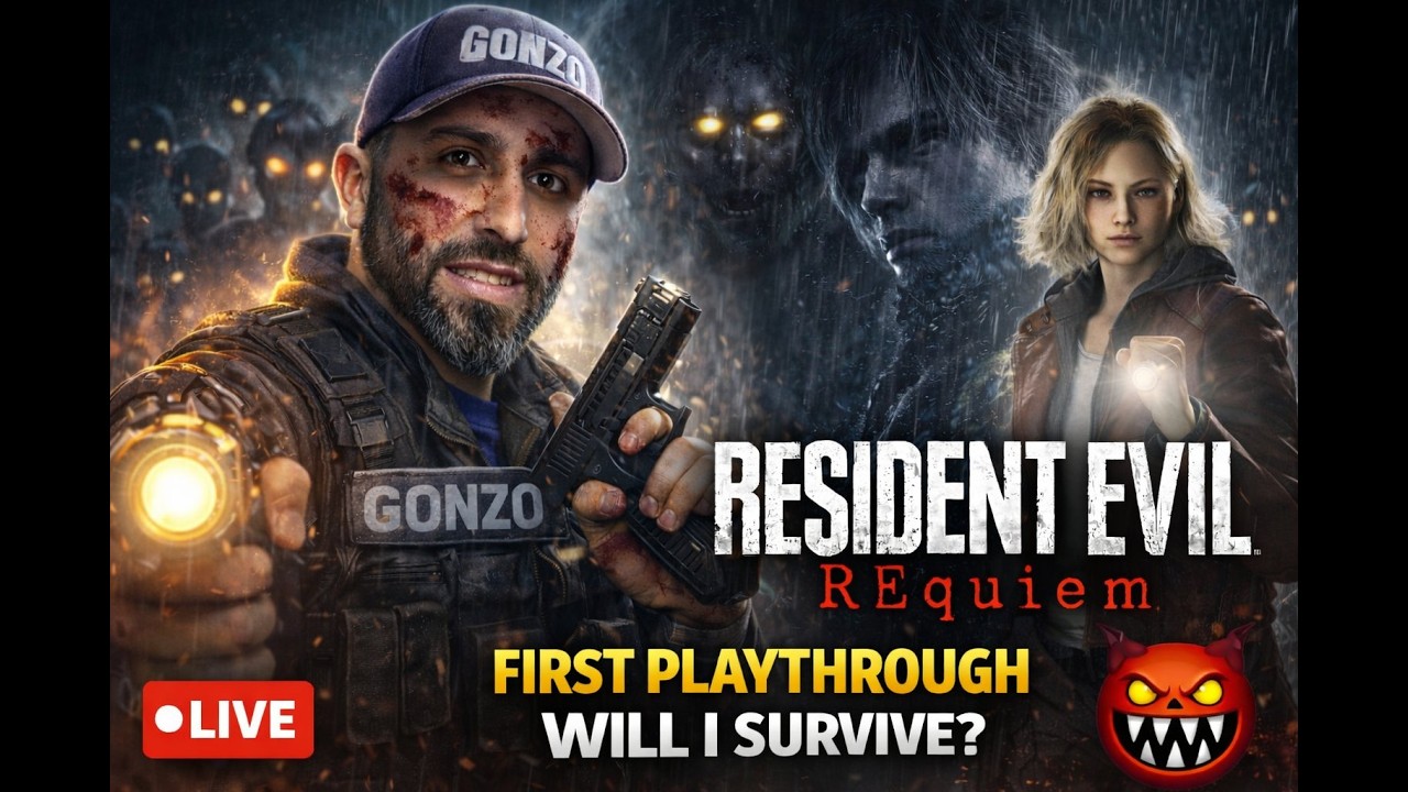GzG 2026 - Resident Evil Requiem LIVE | First Playthrough – Will I Survive?