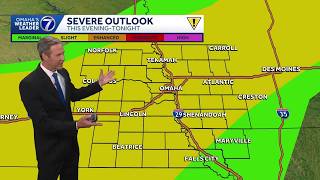 Storm chance tonight in Omaha