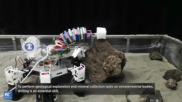 China unveils its first space mining robot inspired by insect movement