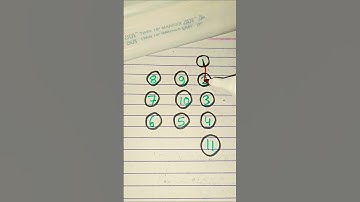 draw a checkered path with numbers #edit #funwithsaransh #drawing
