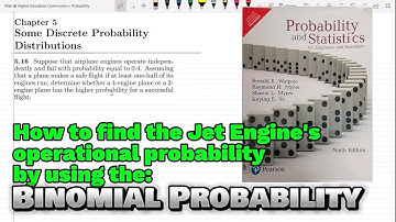 5.16: Binomial Distribution | Exercise Solution of Probability & Statistics by Walpole 9th Edition