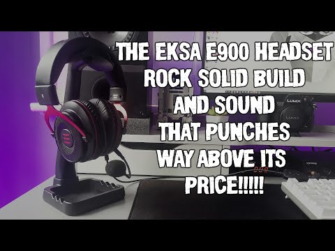 The £35 HyperX Cloud Alternative? - EKSA E900 Gaming Headset Review and Mic Test!!!!