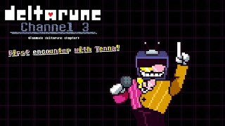 Deltarune Channel 3 First Encounter With Tenna Deltarune Fan Animation