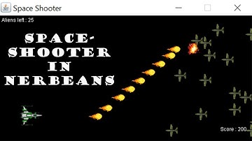 Space Shooter In NetBeans IDE 8.2