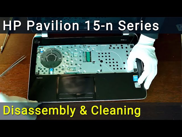 すずらんらん！ HP Pavilion 15 HP Pavilion 15-n Series Disassembly, Fan Cleaning and Thermal