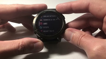 Garmin Fenix 7X: Track your sleep (using sleep glance)
