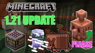 Minecraft 1.21 Copper Golem Time!  Mobs  Trial Chamber  Auto Crafting! | Armadillo + The Breeze