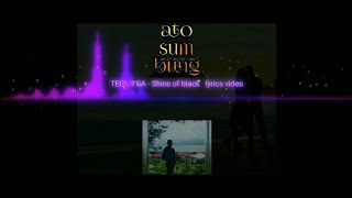 TEGUR SA - Shine of black (lirik vidio)