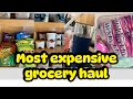 Most expensive Sprouts grocery haul~[poppi drink reactions]~Rain hail snow winds and chronic asthma
